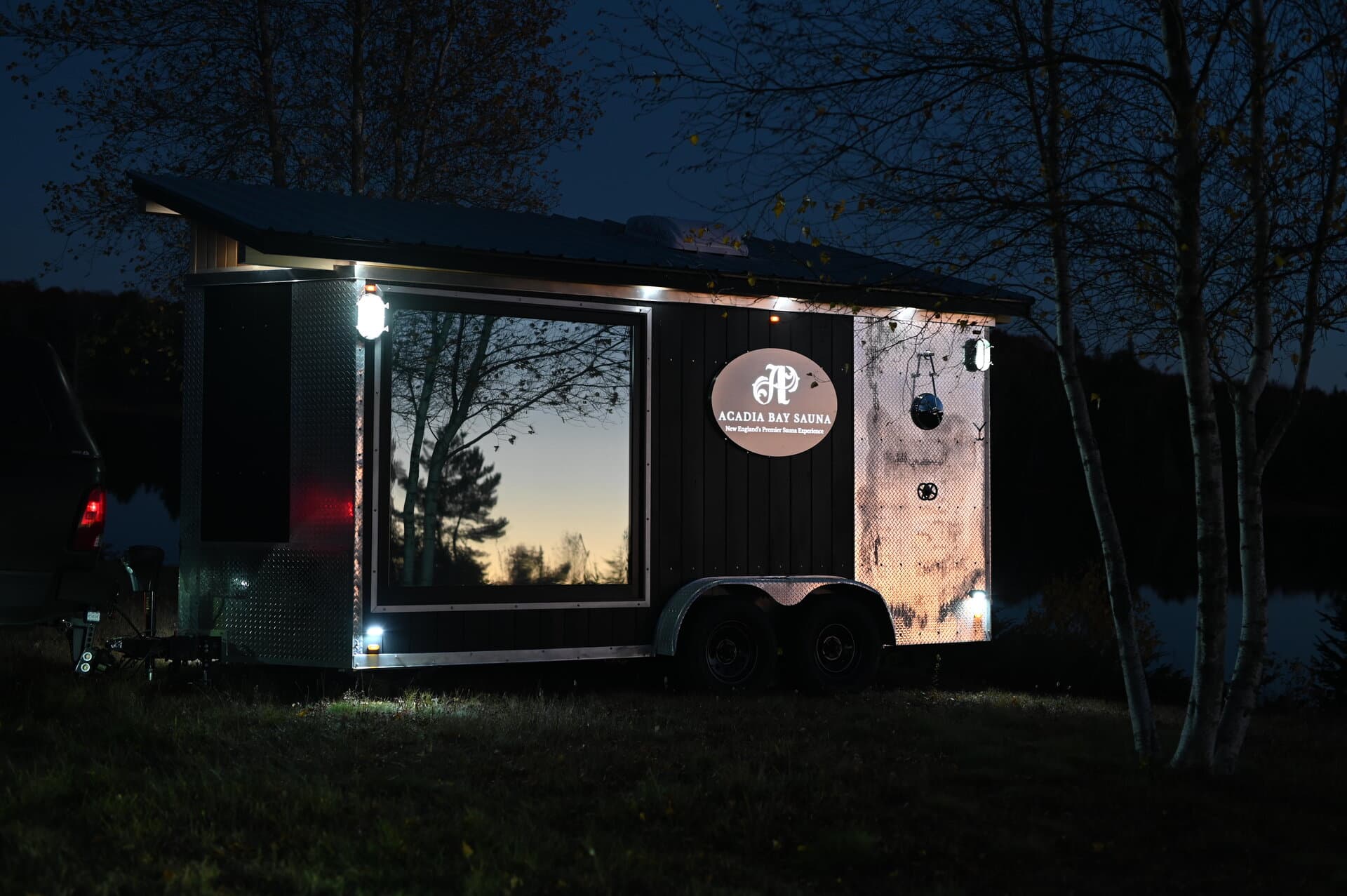Sauna exterior detail