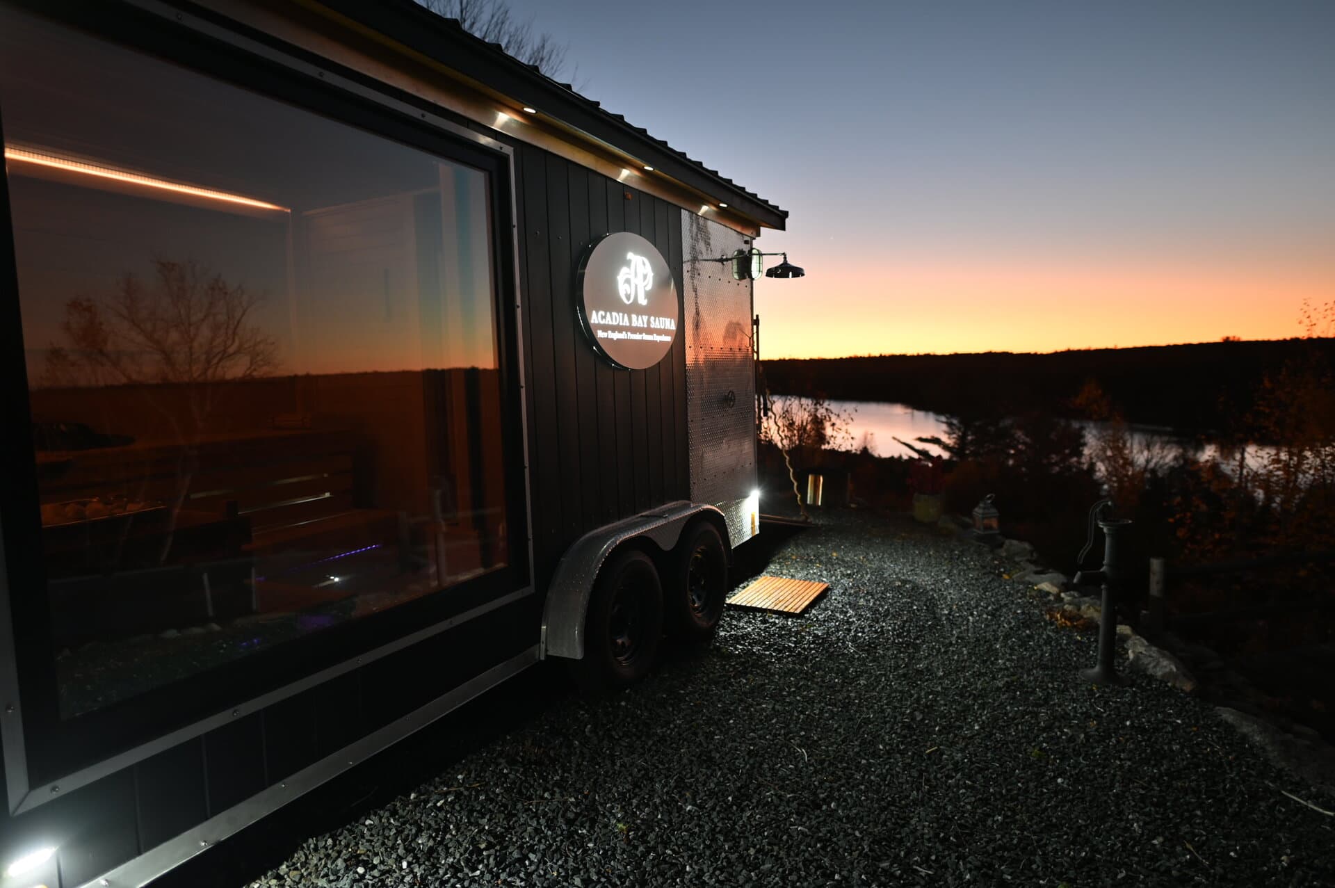 Acadia Bay Sauna exterior