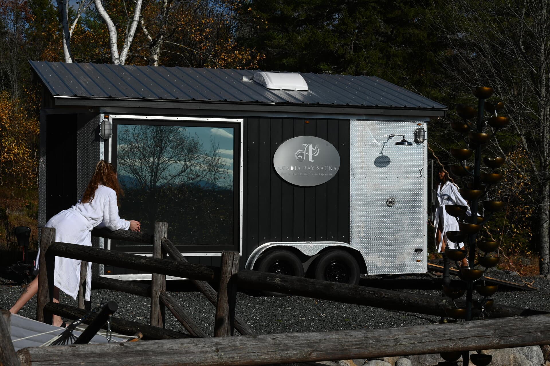 Sauna exterior feature