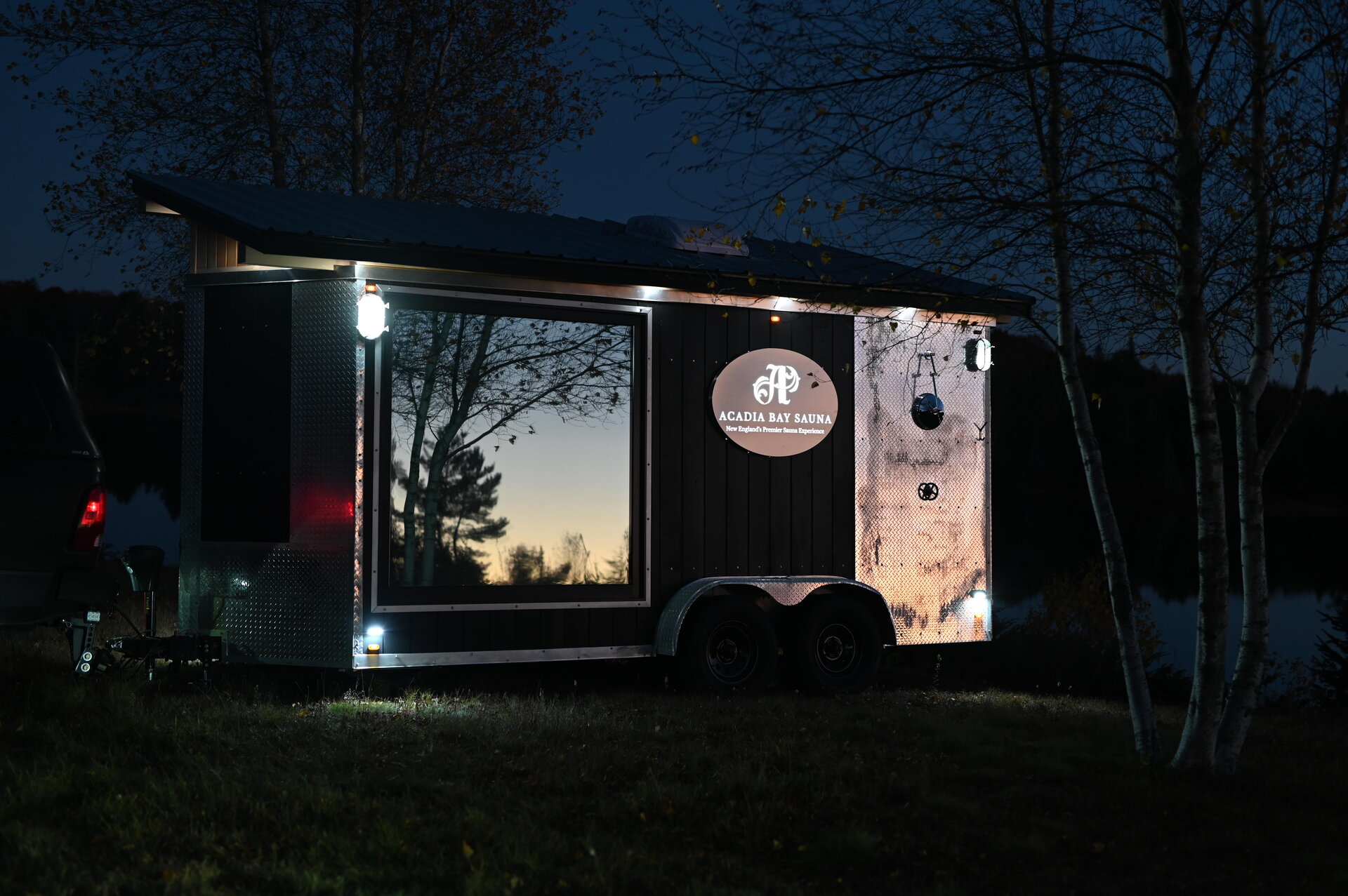 Sauna exterior detail