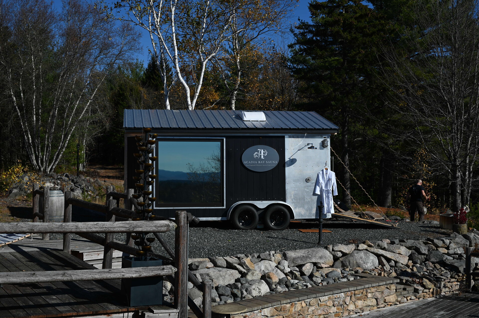 Sauna exterior feature