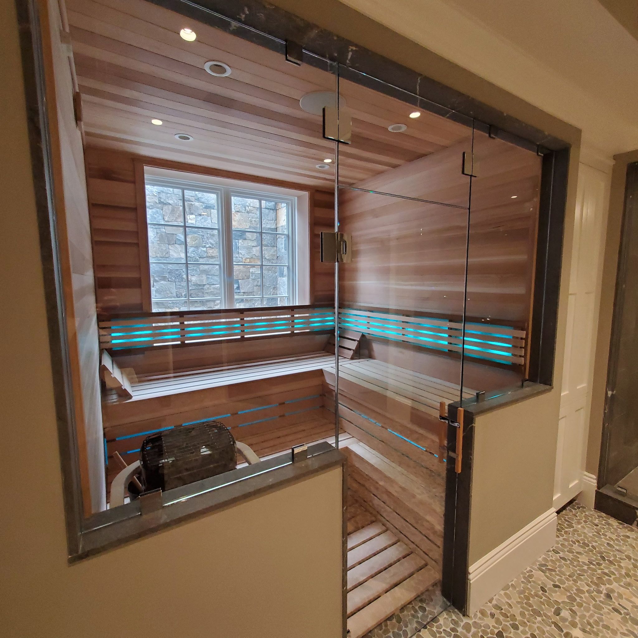 Custom sauna project