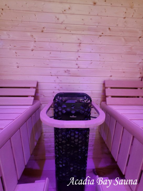 Berkshires sauna installation