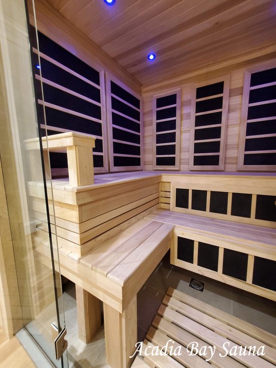 Duxbury sauna installation