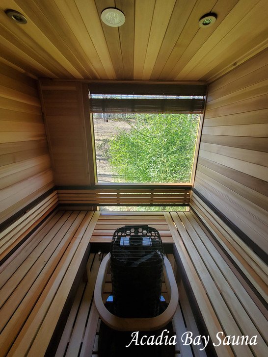 Lincoln sauna installation