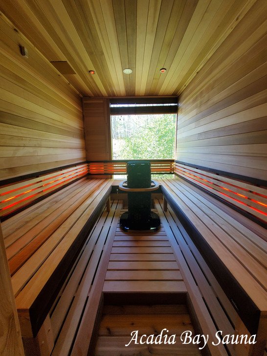 Lincoln sauna detail