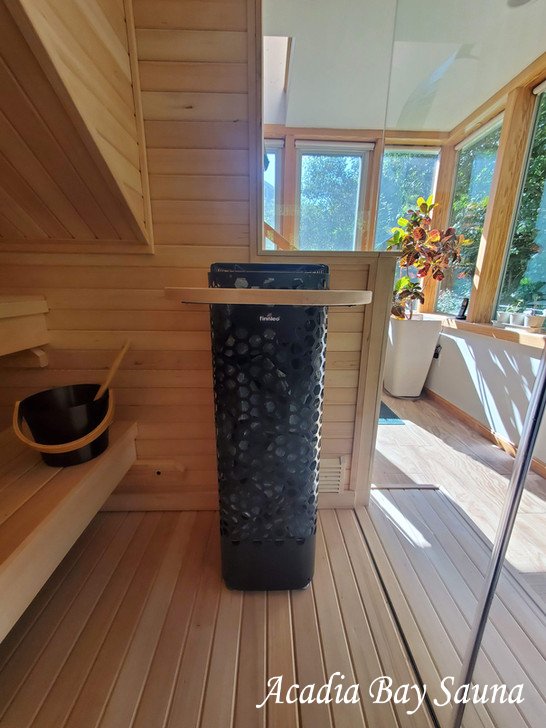 Marlborough sauna interior