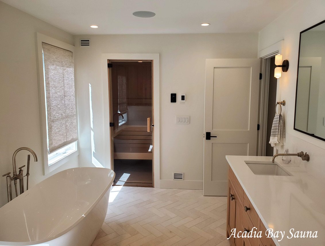 Plymouth sauna detail