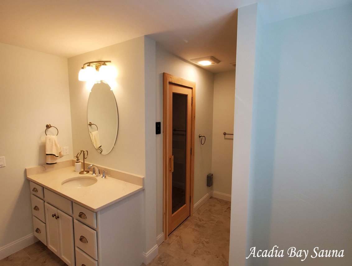 Plymouth custom sauna