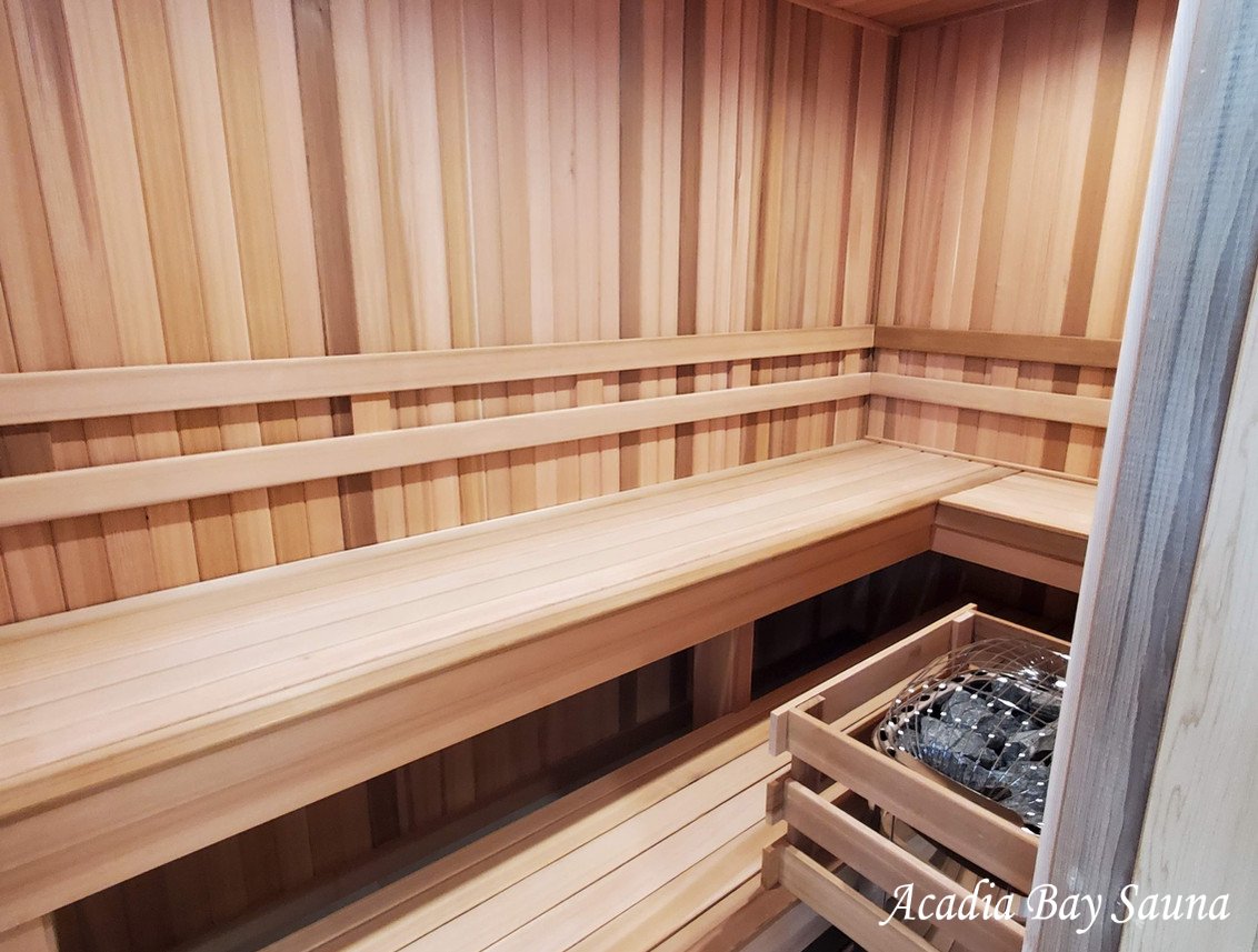 Wellesley sauna detail