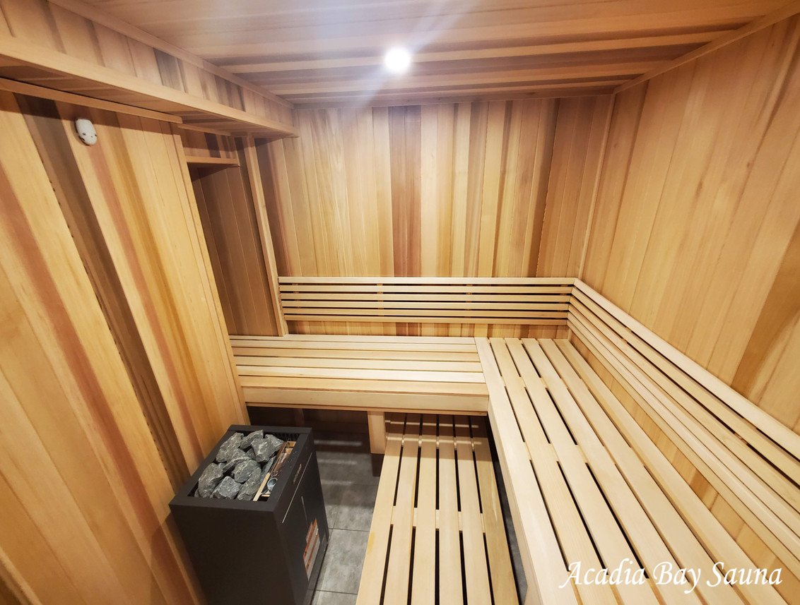 Weston sauna installation